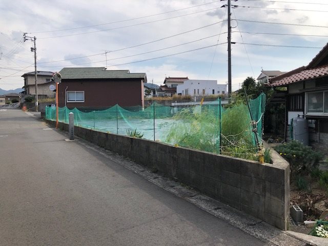 長行西一丁目土地 現地写真（前面道路含む現地写真）