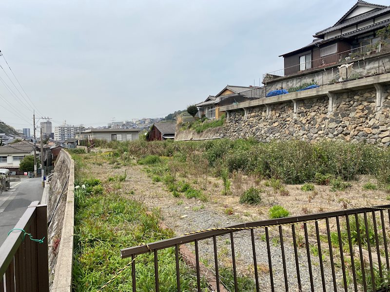 八幡東区東山一丁目土地 現地写真