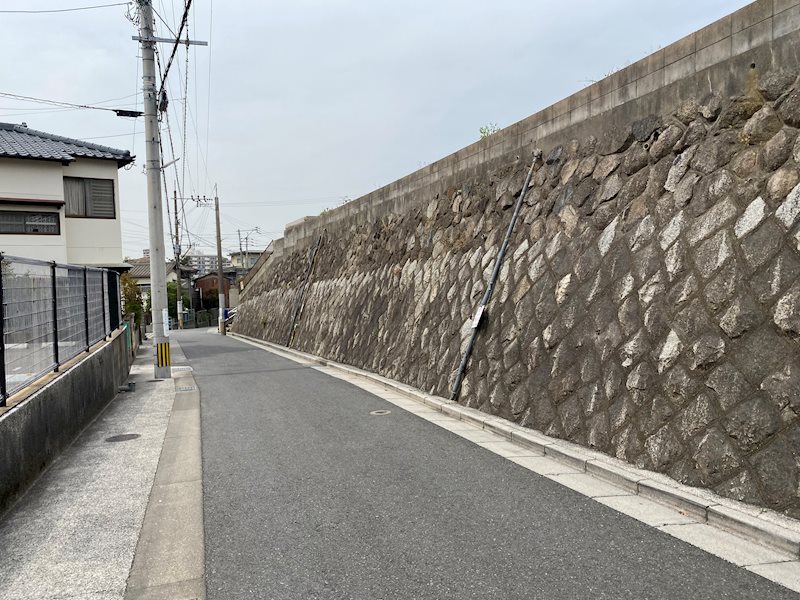 八幡東区東山一丁目土地 現地写真（前面道路含む現地写真）