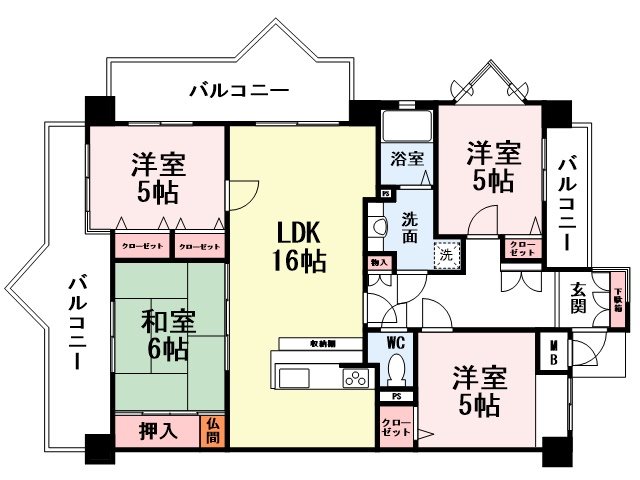 アールフォーレ到津オブジェⅢ 間取図・土地図