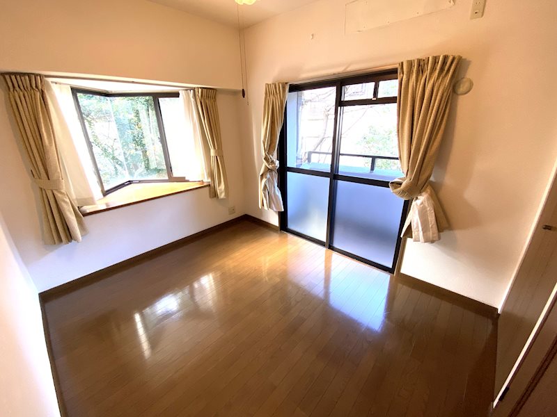 アールフォーレ到津オブジェⅢ 角部屋から敷地内の緑が楽しめます。