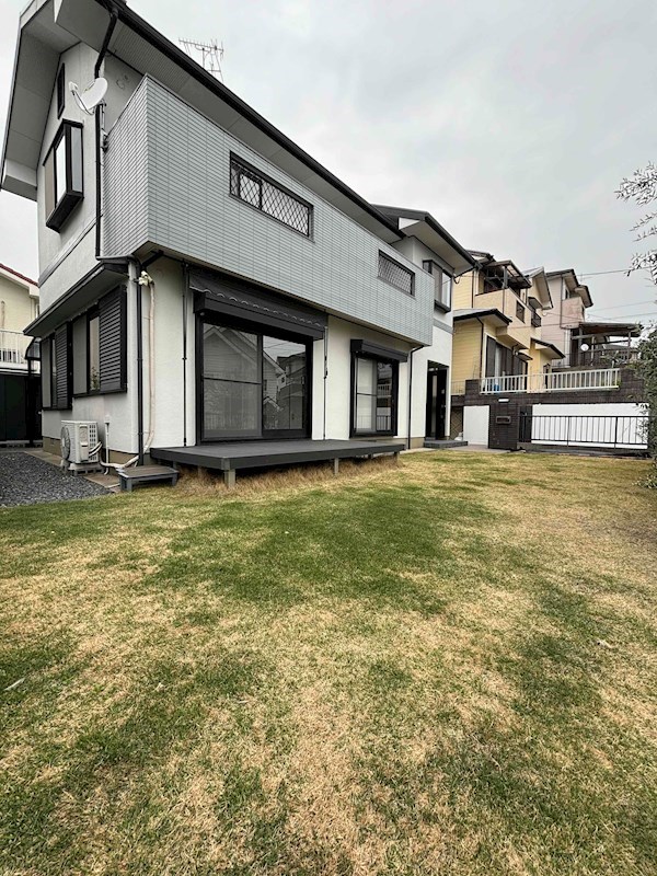 守恒一丁目戸建て 広々お庭