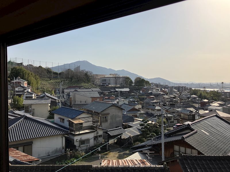 荒手二丁目一戸建 洋室6帖（2階部分）③　窓からの眺望