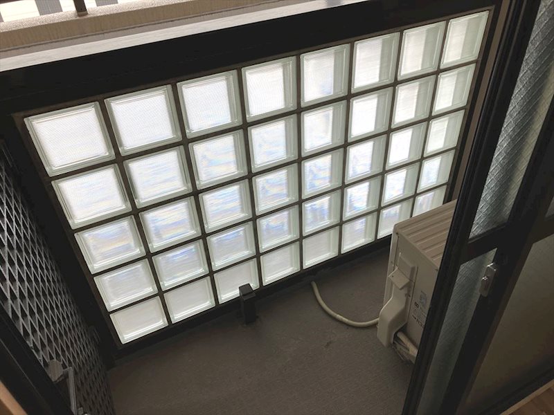 アーベインルネス大手町 室外機置場