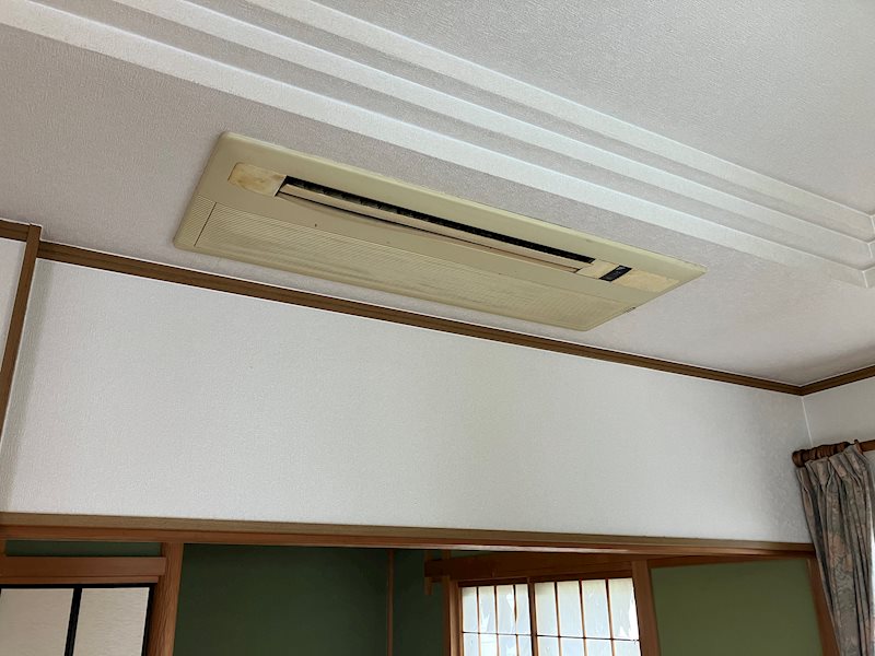 清田四丁目戸建 ビルトインエアコン②（故障・ダイニング）
