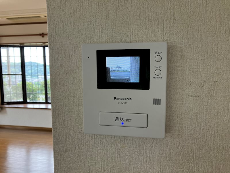 清田四丁目戸建 モニター付インターホン