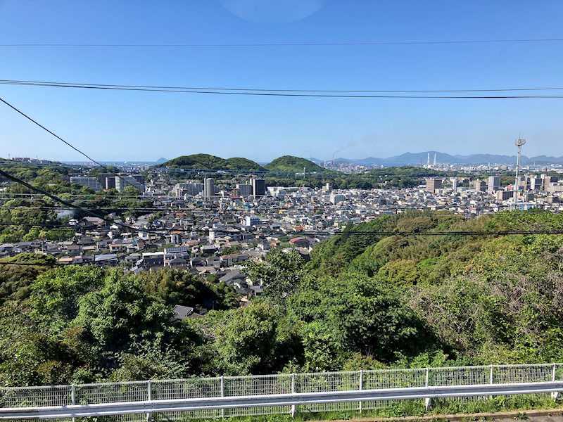 清田四丁目戸建 洋室8.2帖③（北側の眺望）