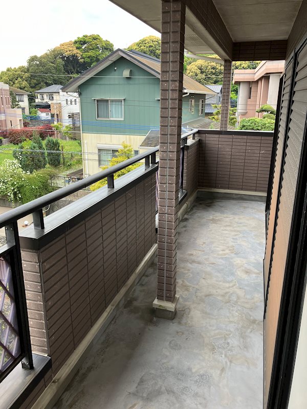 清田四丁目戸建 バルコニー（南向き）