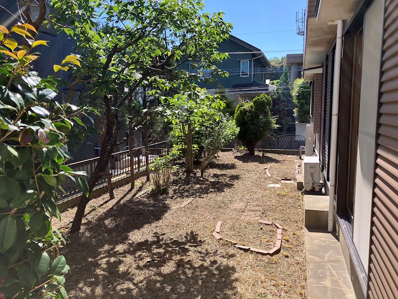 清田四丁目戸建 庭