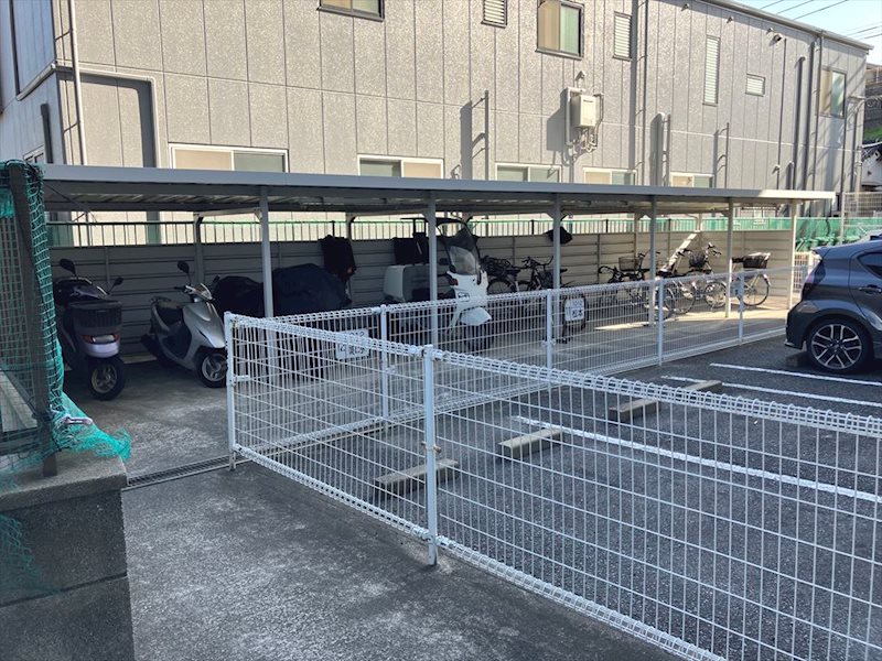ライオンズマンション皇后崎公園 駐輪場