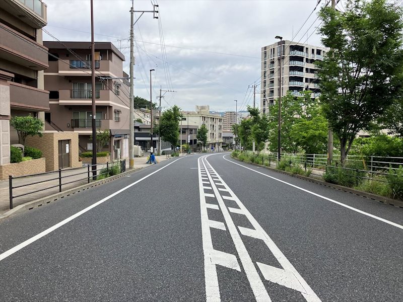 西日本サンハイツ 前面道路