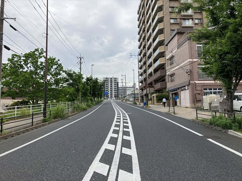 西日本サンハイツ 前面道路