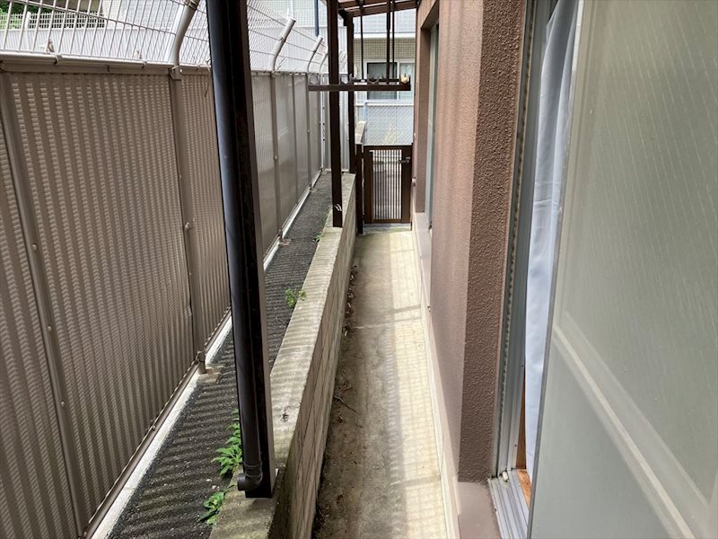 西日本サンハイツ 専用庭